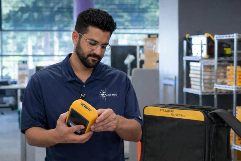 Fluke Networks Gold Support service by Synergix International