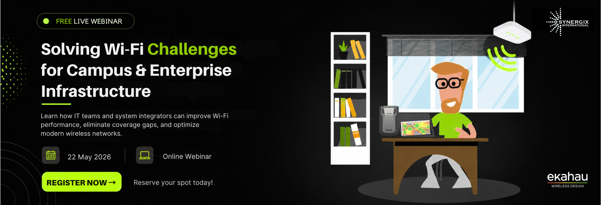 Solving Wi-Fi Challenges for Campus & Enterprise Infrastructure